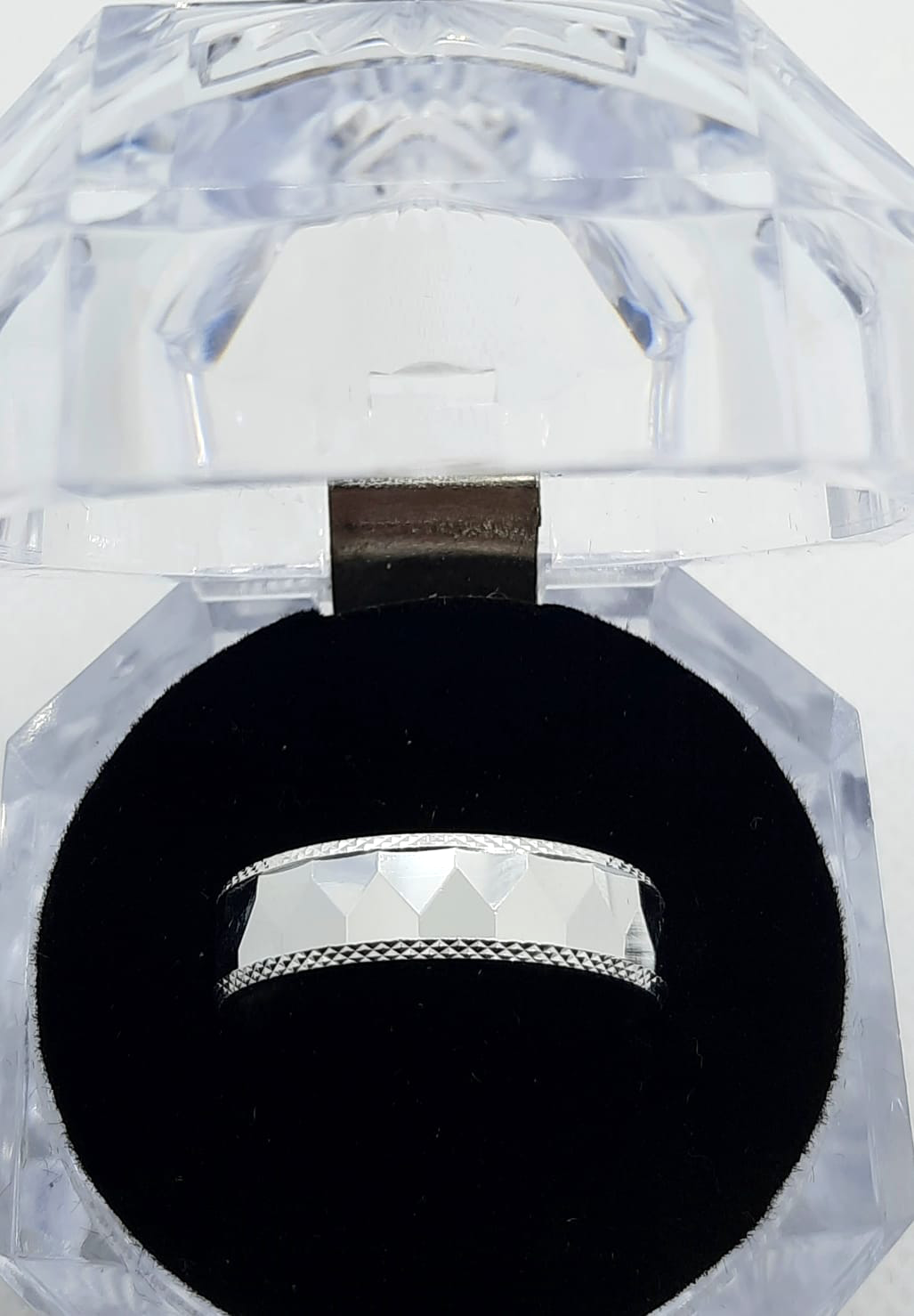 Silver Gent Wedding Ring
